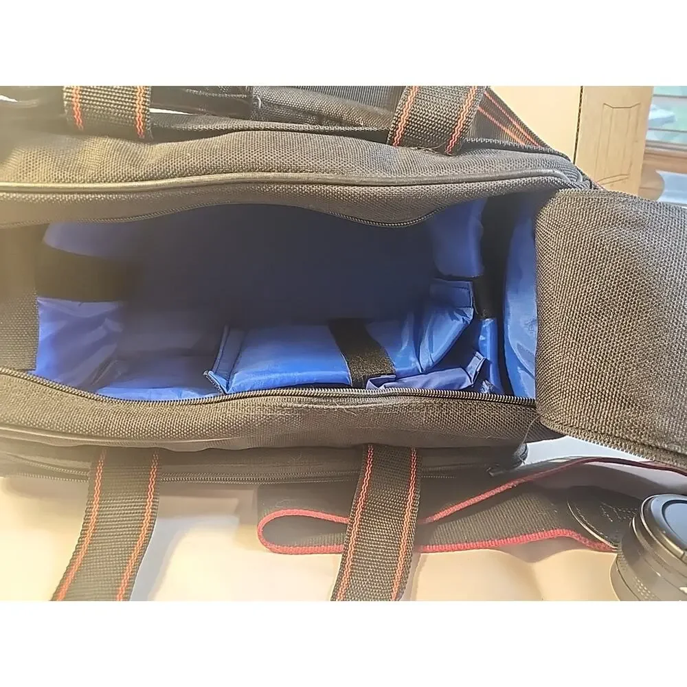 VTG Japan Canon Eos 700 Digital Camera WORKS/ Extra Lens/Sholder Bag/Battery/+
